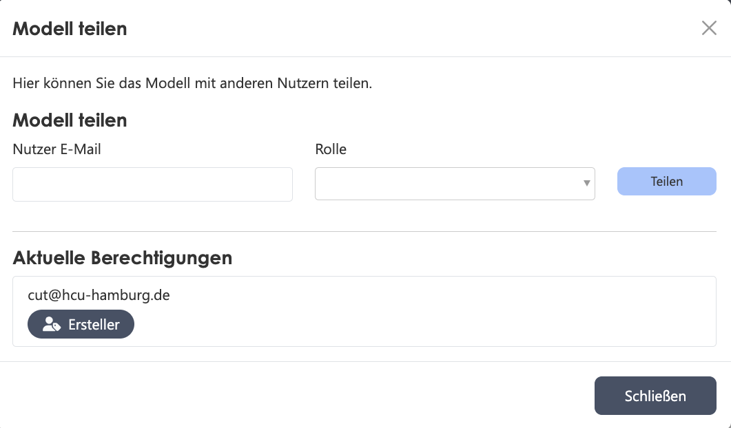 ModellTeilen